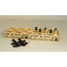 Wood Senet Game