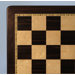 20" Ebony and Chess Boardseye Maple Chess Board