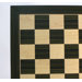 22" Ebony and Maple Veneer Chess Board