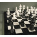 Marble Chess Set in Black / White