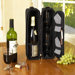Classic Sunset Depinot Wine Carrier for Two in Black