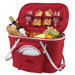 Collapsible Insulated Picnic Basket with Two Place Settings