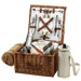 Cheshire Basket for Two with Coffee Set and Blanket in Santa Cruz