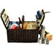Surrey Picnic Basket  with Blanket and Coffee Flask for Two