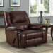 Cascadia Leather Chaise Recliner