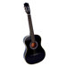 Acoustic Classical Guitar with Gig Bag and Accessories in Black