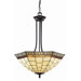 Prairie Garden 3 Light Inverted Pendant