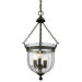 Warwick 3 Light Foyer Pendant