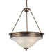 Dynasty 3 Light Inverted Pendant