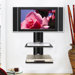 Monte Carlo Dual Wall-Mount Shelf System in Hi-Gloss Black