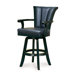 Black Swivel Pub Chair