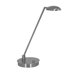 Vital 19" Table Lamp in Brushed Platinum