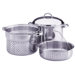 4 Piece 8 Quart Spaghetti Steamer Cooker Set