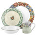 Impressions Watercolors 16 Piece Dinnerware Set