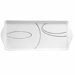 Square Simple Lines Tidbit Rectangle Serving Tray