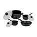 Radiance Aluminum 7-Piece Cookware Set