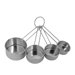 4 Piece Stainless Steel Measuring Cup Set