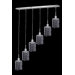 Mini 6 Light Linear Pendant