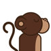 Animals Monkey Print