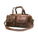 21" Distressed Leather Travel Duffel