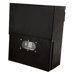 Transformer with photocell and digital timer in Black