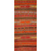 Kilim Orange Striped Rug