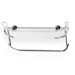 16" Shelf with Railing and Towel Rack