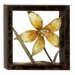 Cosmopolitian Square Metal Floral Wall D&eacute;cor