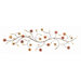 Toscana Flower Loaded Twig Metal Wall D&eacute;cor