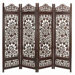Metro Wood 4-Panel Screen