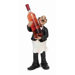 Urban Trends Polystone Waiter Tabletop Wine Rack