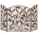 Urban Trends Decorative 3 Panel Metal Fireplace Screen