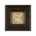 Toscana Rectangular Wood Clock
