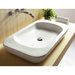 17.72" X 4.65" Rectangular Bathroom Vessel Sink