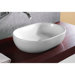 16.34" X 5.51" Oval Bathroom Vessel Sink