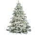 Flocked Alaskan 6.5' Pine Artificial Christmas Tree