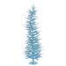 Colorful Laser 5' Sky Blue Artificial Christmas Tree