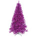 5' Artificial Christmas Tree with 200 Mini Lights in Purple