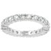 Round Cut Cubic Zirconia Jessica Eternity Band