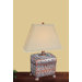 21" Carved Box Accent Lamp