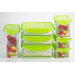 Premium 14 Piece Rectangle Food Storage Container Set