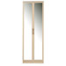Kit-form Mirrored 2 Door Wardrobe