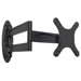 Articulating TV Wall Mount for 10" - 24" Screens in Black