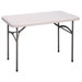 4' Economy Plastic Rectangular Folding Table