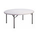 71" W Round Folding Table