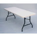60" W x 30" D Rectangular Folding Table