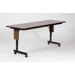 96" W x 24" D Panel Leg Folding Seminar Table with Adjustable Leg