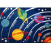 Fun Time Solar System Classroom Kids Rug