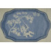 Supreme Blue Toile Kids Rug