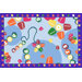 Tootsie Roll Dots Kids Rug